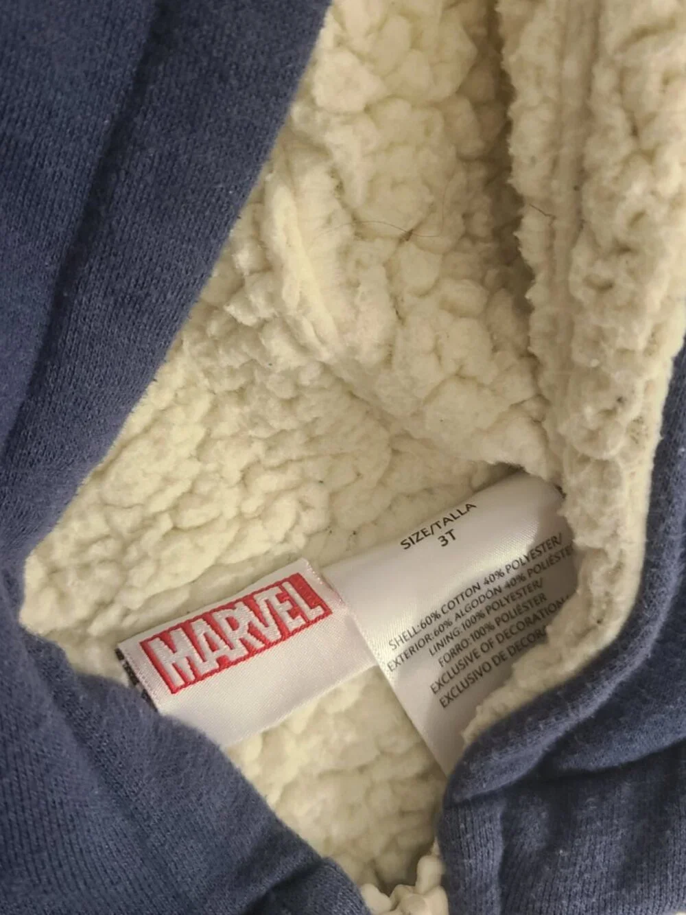 Marvel winter hoodie